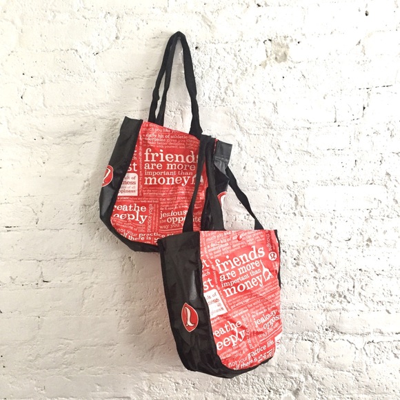 lululemon athletica Handbags - [Lululemon] 2x small reusable bags